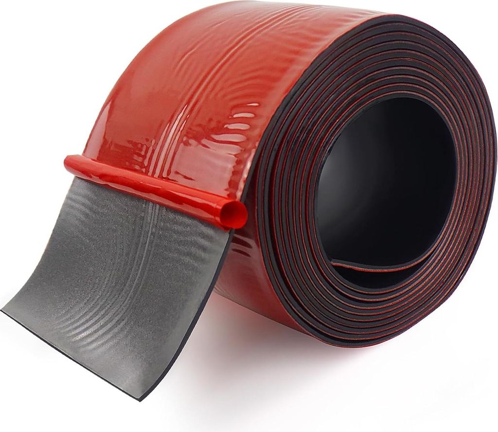 Selbstklebende Neopren-Gummistreifen - 100 mm breit - für DIY-Dichtungen und Anti-Rutsch - Gummiplatte - Gummimatte - Bodenbeläge - Schutzpuffer ...