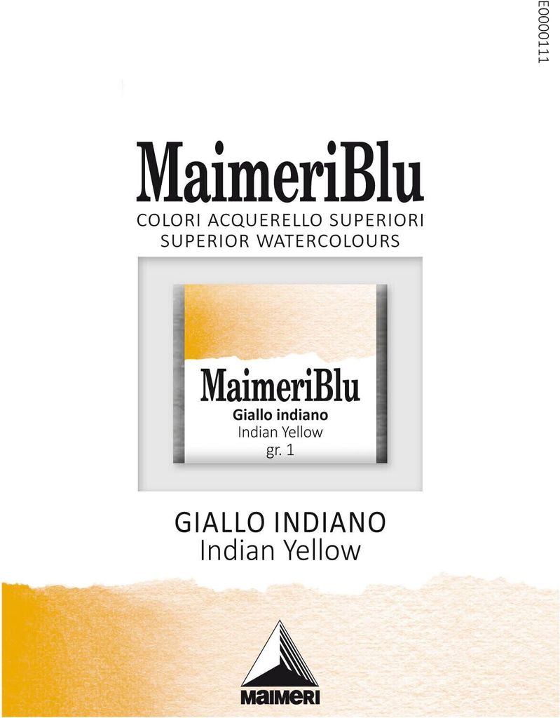 Maimeri Blu Aquarellfarbe Indian Yellow 098 1,5 ml 1 stk