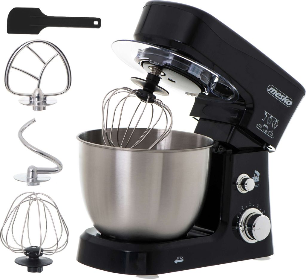 Mesko Home MS 4217, 3,5 l, Schwarz, Edelstahl, Tasten, Produktbild 