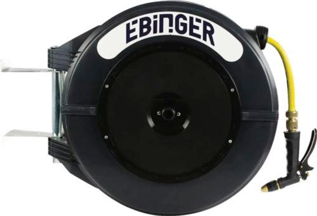 Profi-Schlauchaufroller EBINGER DR 100 – R3, mit 25 m 1/2“ PVC Schlauch