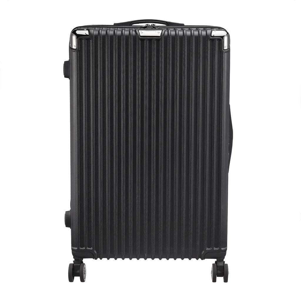 Set 3 Trolley Nero Opaco | Valigie Rigide 20-24-28 Pollici Combinazione