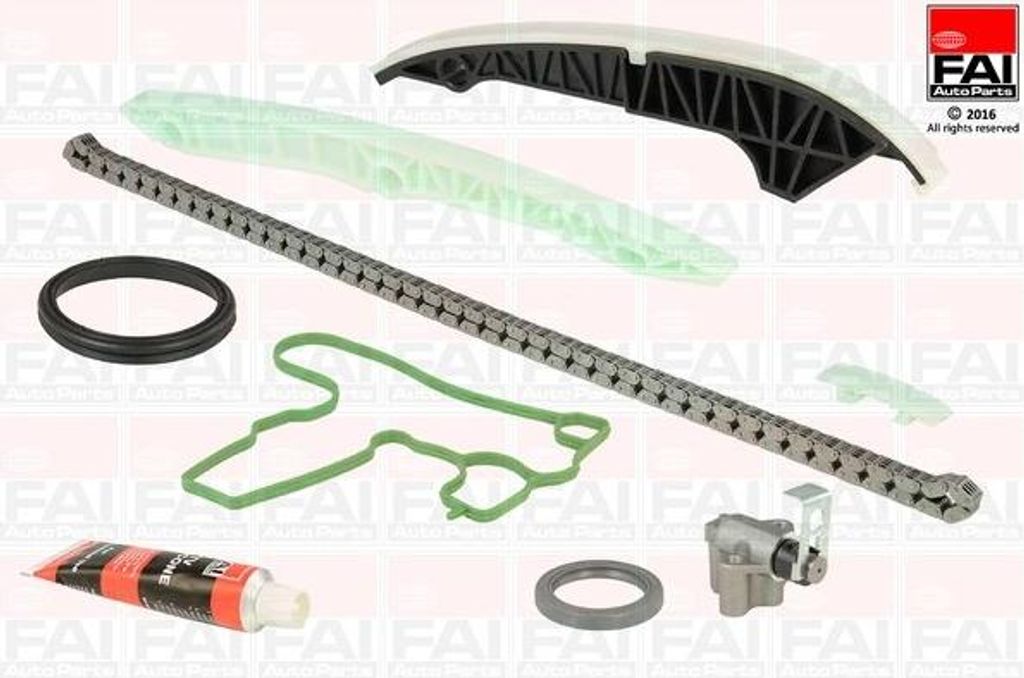 FAI AutoParts TCK172 Steuerkettensatz Steuerkette für AUDI A4 Avant (8K5, B8) A5 Sportback (8TA) A4 Limousine (8K2, B8) A5 Coupe (8T3) A5 Cabrio (...
