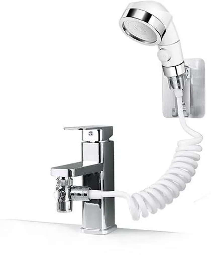 Robinetterie de douche ronde combinée idéale pour rénovation de salle de bain