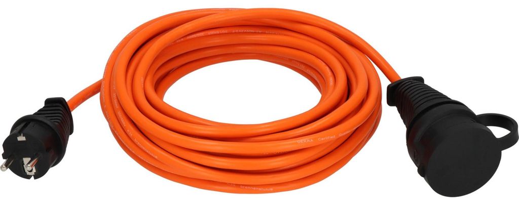 brennenstuhl Verlängerungskabel BREMAXX IP44 10 m orange Produktbild 