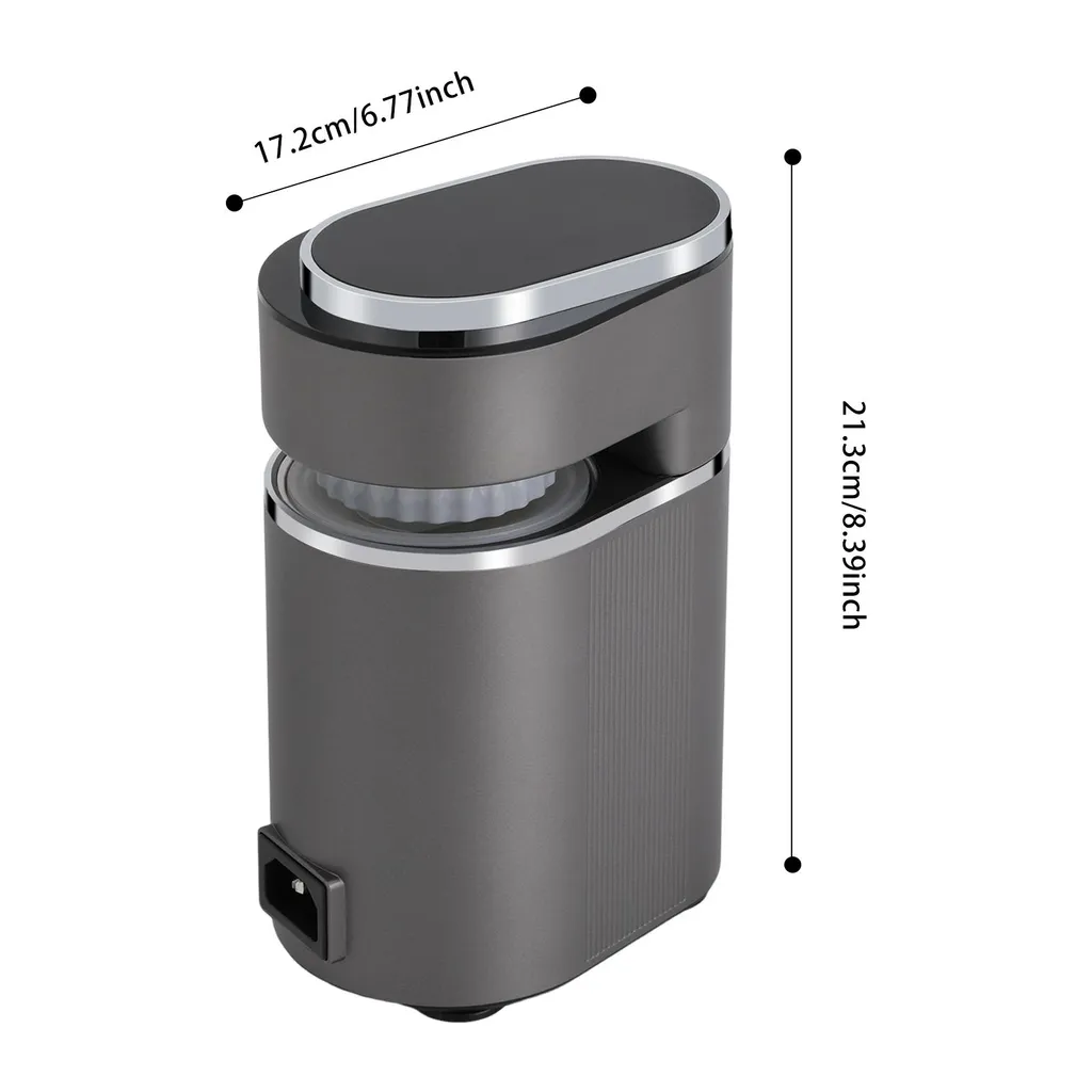 Mini cafetière 600W 150ml - Machine à espresso compacte grise série Nomad - 5