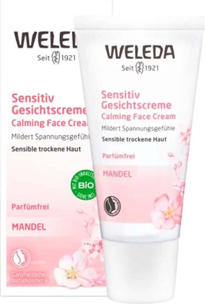 Weleda Crema viso sensibile alla mandorla 30ml Immagine del prodotto 