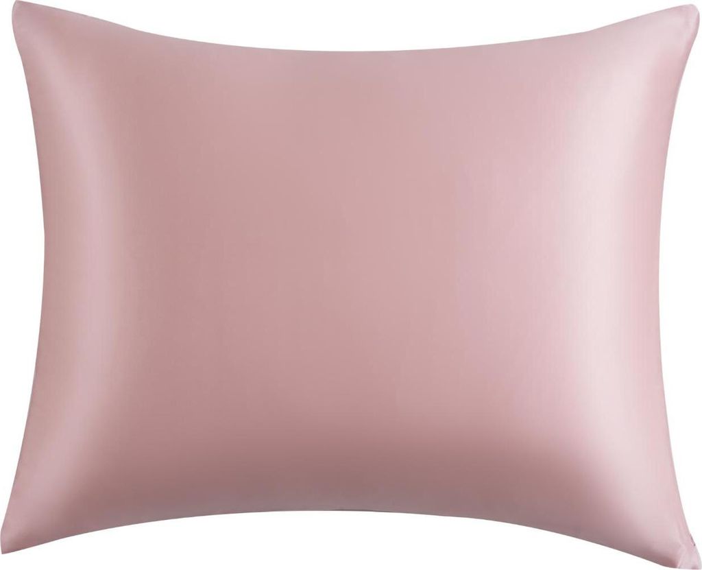 Poszewka jedwabna 50x70 cm w kolorze pudrowym - 100% Zdjęcie produktu 