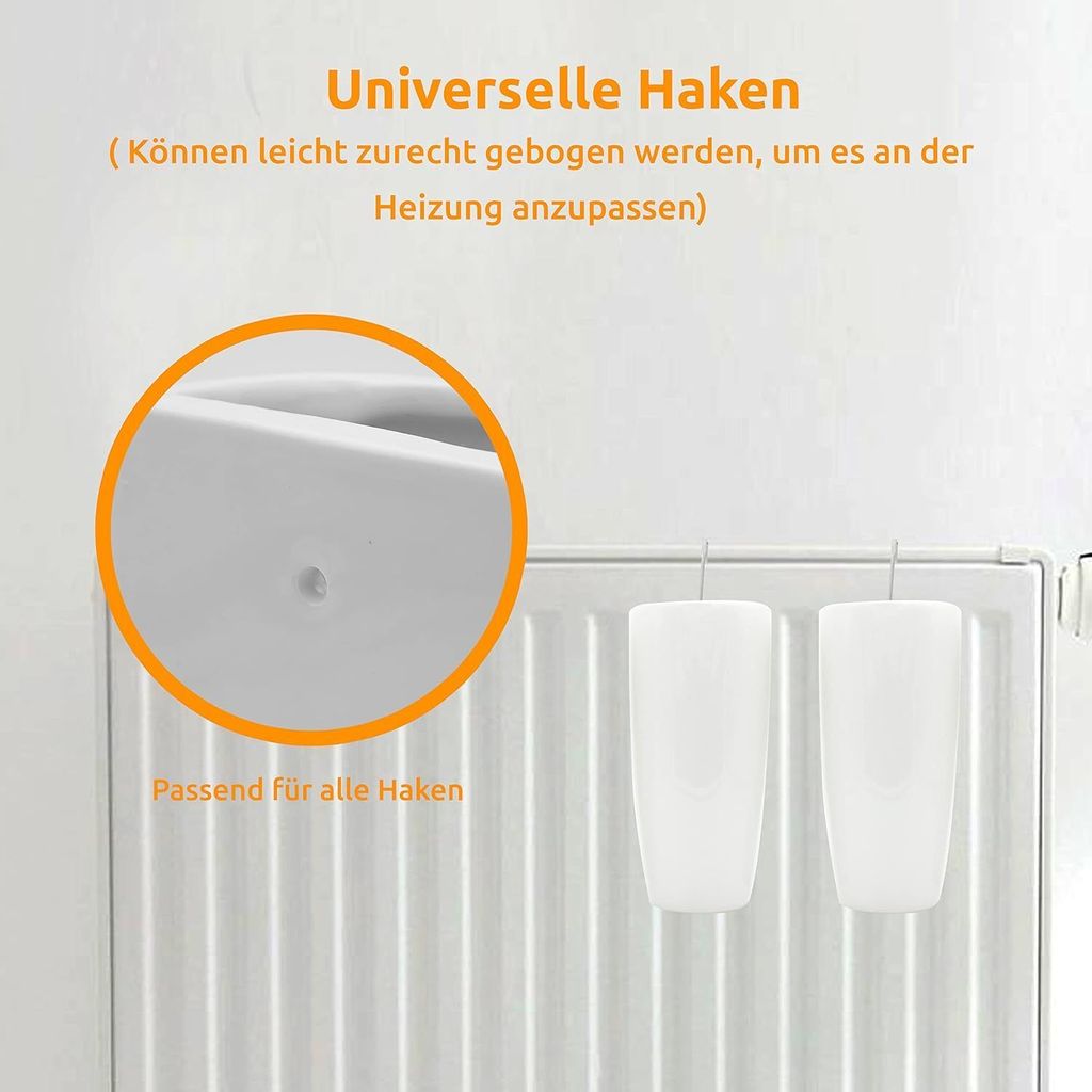 Luftbefeuchter 4er Set 350ml Heizung Keramik Luftbefeuchter Produktbild 7