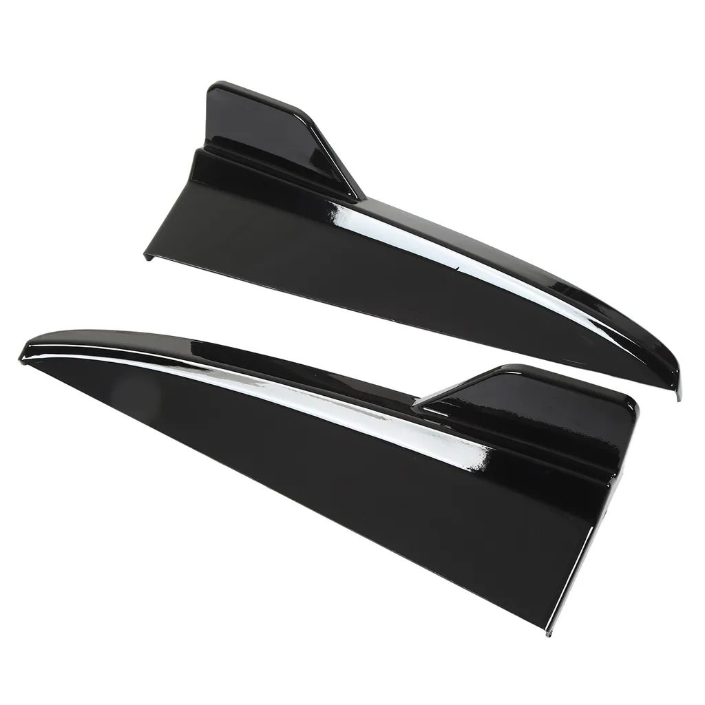 Extensions de Pare-chocs Arrière Noir Brillant pour Classe C W205 AMG