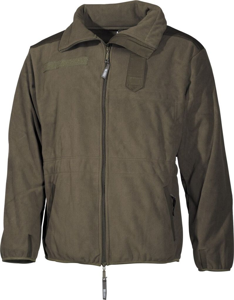 Fleece-Jacke ALPIN atmungsaktiv oliv, XS