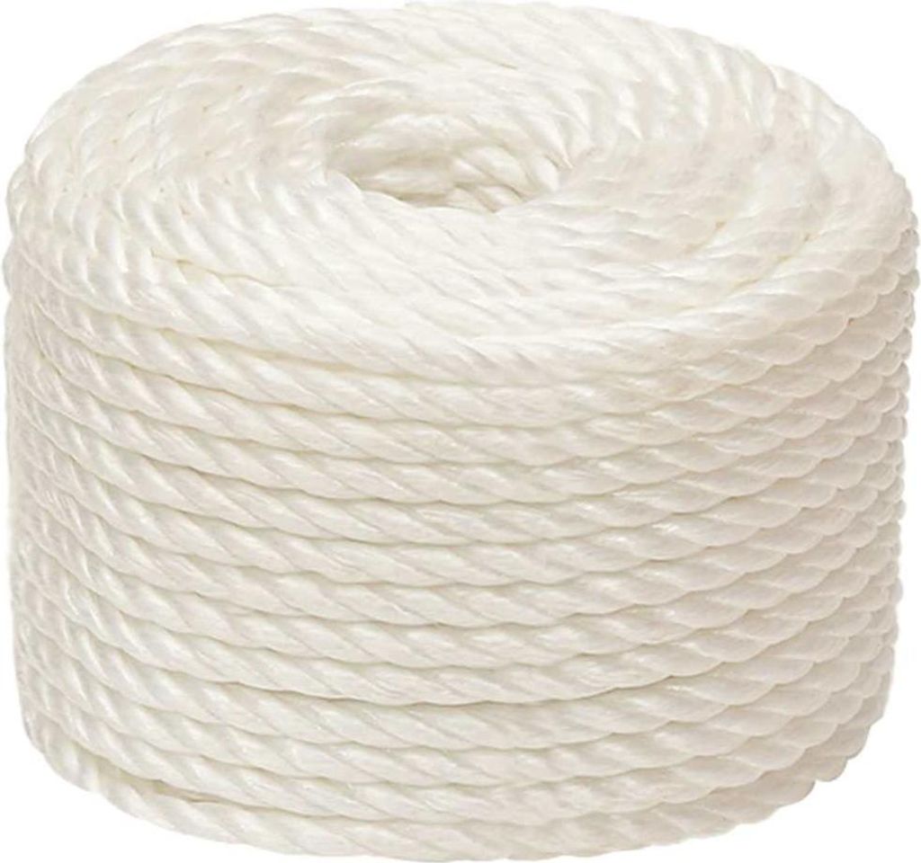 vidaXL Arbeitsseil Weiß 16 mm 250 m Polypropylen