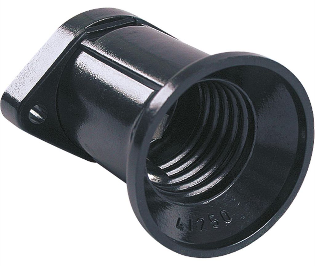 BACHMANN Illu-Fassung E27 Bef.sockel, Befestigung auf Produktbild 