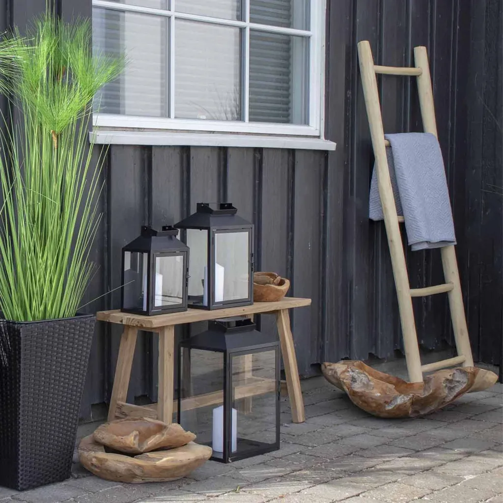 Échelle décorative porte-serviettes sans perçage pour chambre d'amis