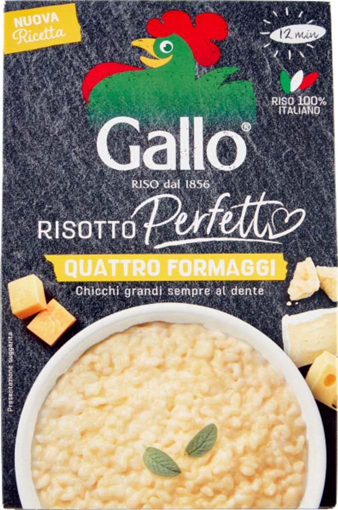 Käserisotto Risotto Quattro Formaggi 175g - gallo