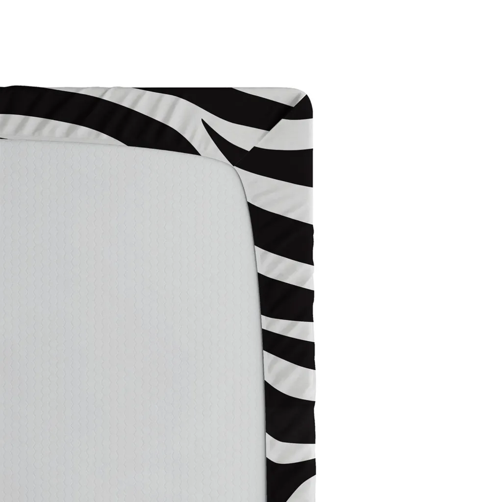 ABAKUHAUS Tessuto A Metraggio Zebra Print - Bianco E Nero - Microfibra Elasticizzata 3x2,3m Per Abbigliamento E Arredamento