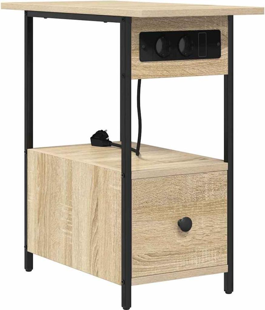 Nachttisch Sonoma-Eiche 60 x 30 x 61 cm Holzwerkstoff