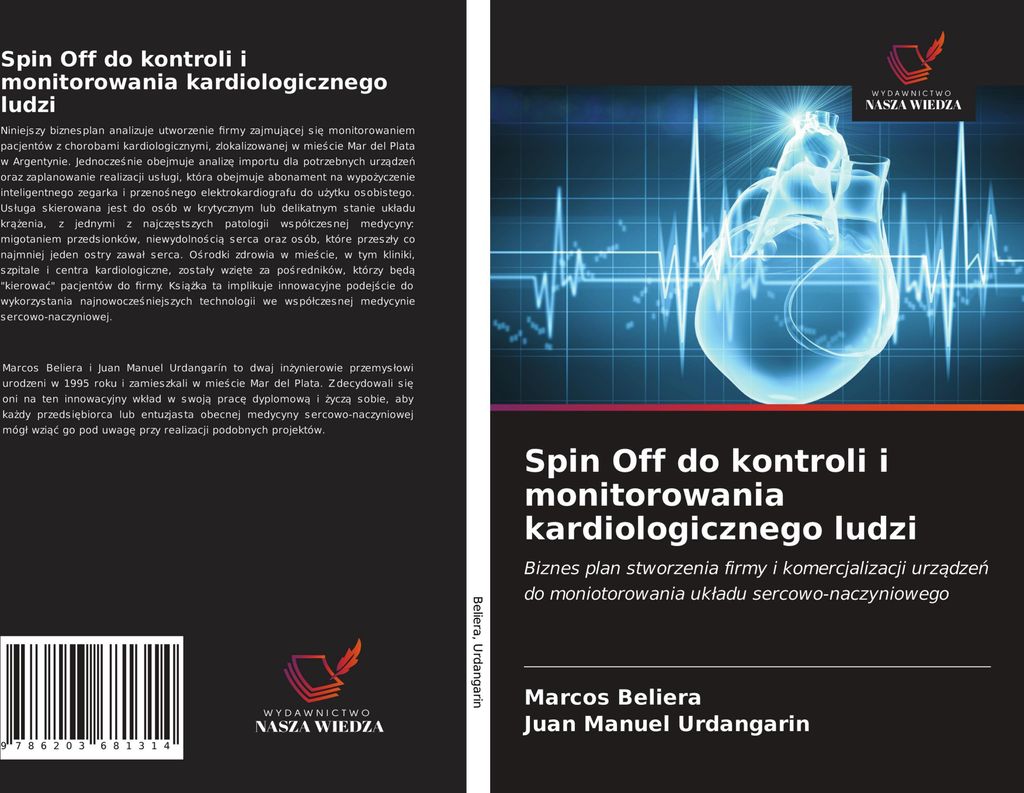 Spin Off do kontroli i monitorowania kardiologicznego ludzi