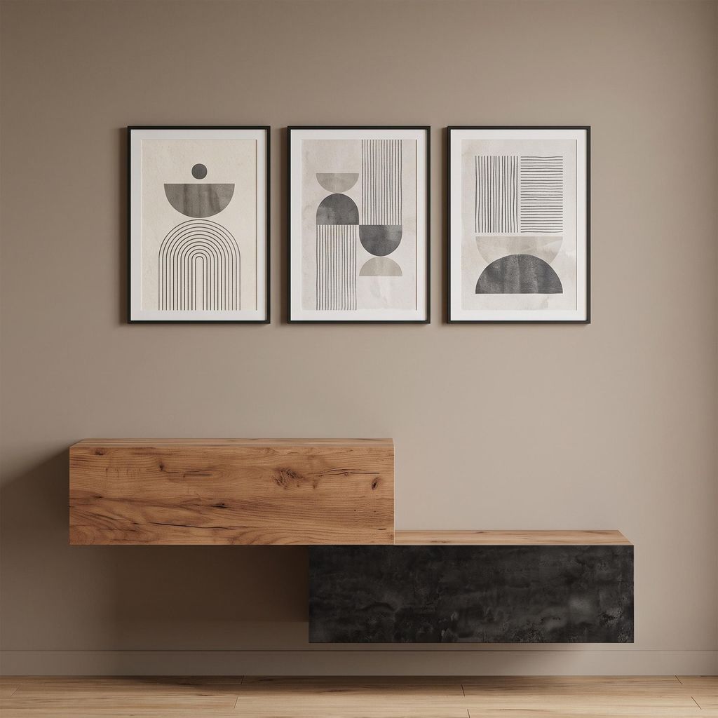 Planetmöbel Flur Möbel Garderobe Hängeschrank 2x 100 cm Produktbild 