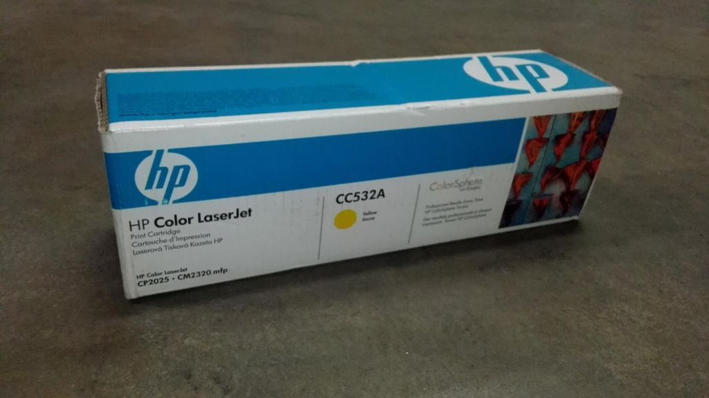 HP 304A Gelb Original LaserJet Tonerkartusche, 2800 Seiten, Produktbild 