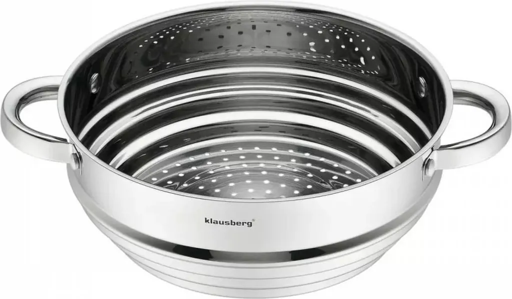 Klausberg 40232 Vaporiera a Gradini per Pentole 20 22 24 cm