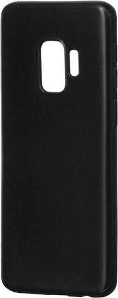 HDD Soft Matt Slim Silikon-Tasche für Samsung Galaxy S9 schwarz