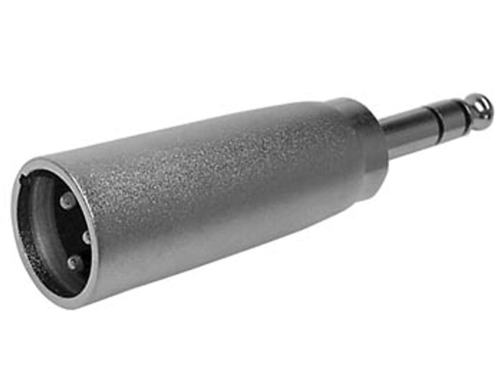 Xlr-Stecker, 3-Polig Auf 6.35Mm-Klinkenstecker Stereo