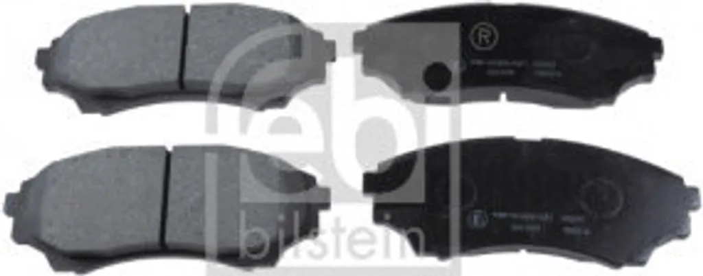 Stop bruits et vibrations : Plaquettes frein Ranger 3M352001AA FEBI