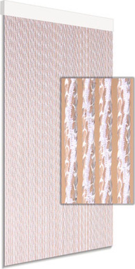 Türvorhang Paola weiß 60x190 cm