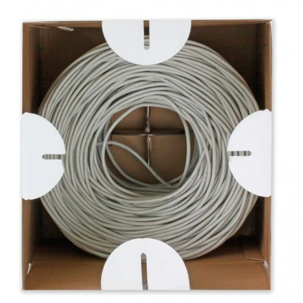Câble réseau Cat6 305m Techly Gris idéal pour installation informatique - 2