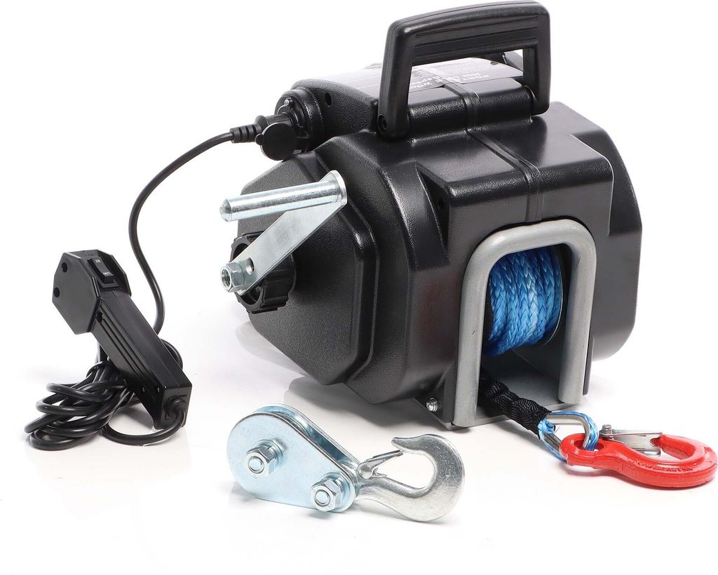 XPOtool Elektrický káblový navijak 12V 450W do 2267kg, Obrázok produktu 