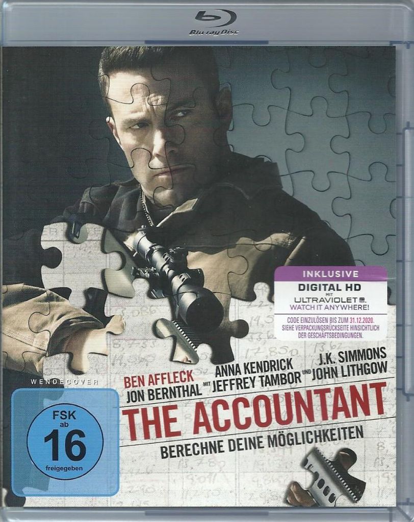 The Accountant Blu-ray Produktbild 