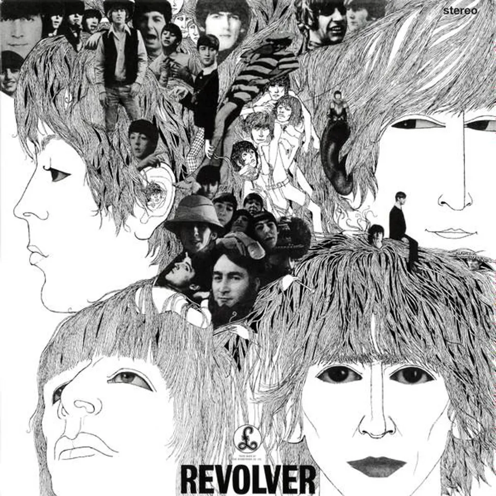 Disque Vinyle Revolver The Beatles Album 1LP Pressage Audio Haute Qualité