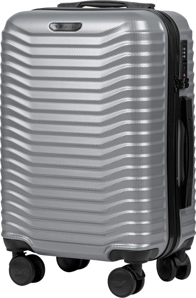 WINGS Handgepäck Koffer SEA EAGLE 20" Silber mit TSA Produktbild 