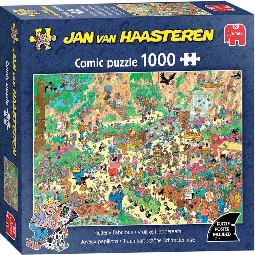 Jan van Haasteren Puzzle - Joyeux Flûtistes - 1000 pièces Image du produit 