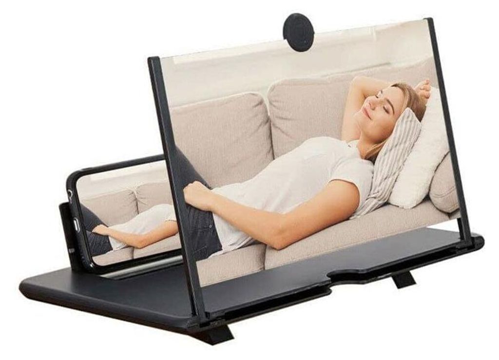 12 Zoll Handy Bildschirmlupe, Stretch Design 3D HD Handy Produktbild 