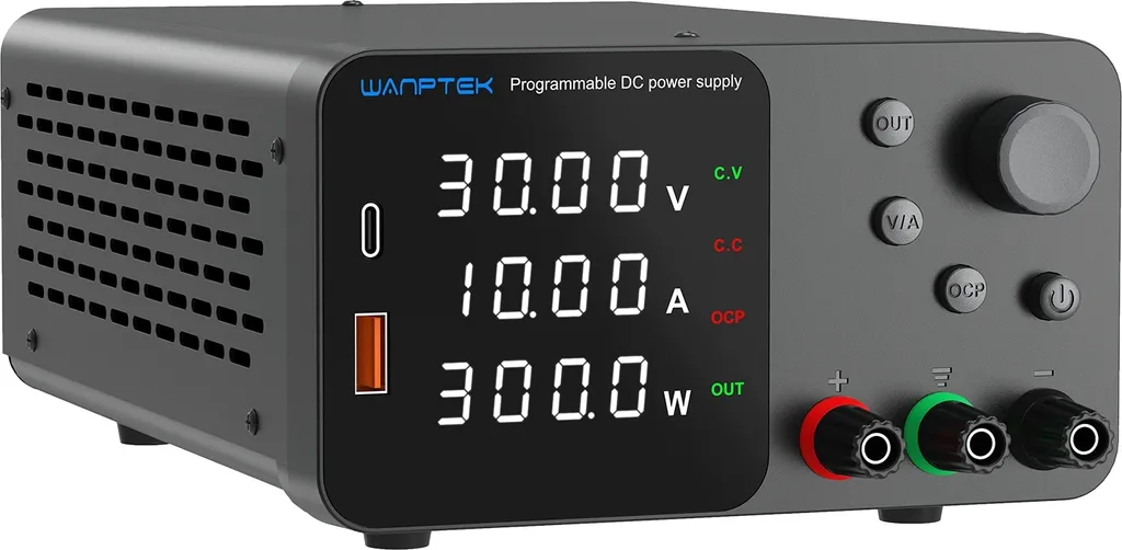 Alimentation de Banc Régable 30V 5A Wanptek avec Affichage à LED
