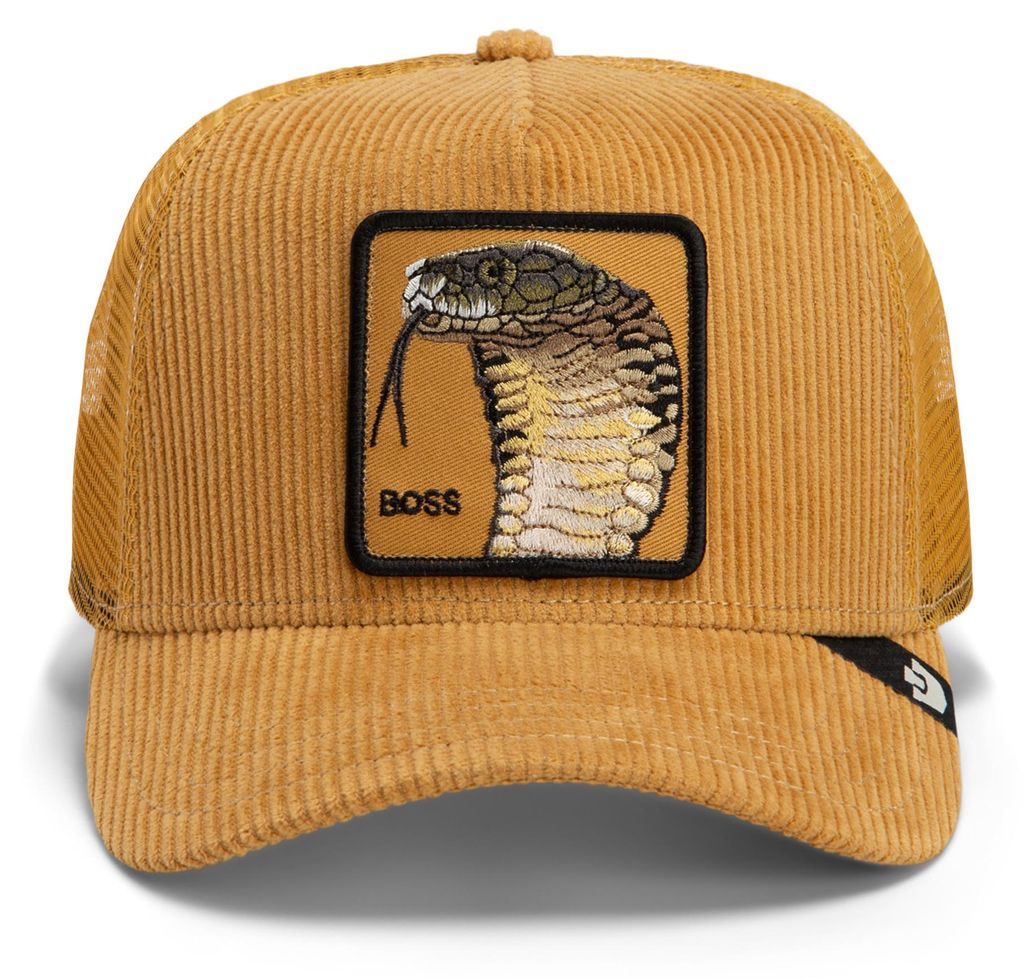 Goorin Bros. OG Trucker Cap Core Mesh Corduroy Boss Amber Produktbild 