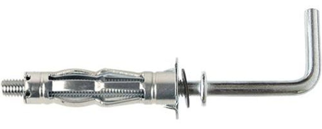 Pgb-europa smart | Metallhohldübel + L-Haken M4x32 Zn sm0hwl001040032h