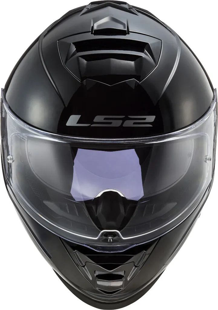 Casque LS2 FF800 Storm XS noir avec écran solaire et ventilation active