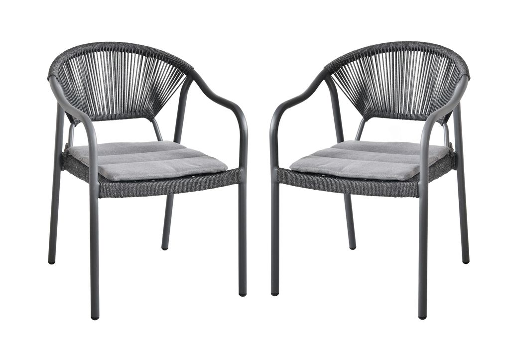 Stapelstuhl DAVINA, 2er Set Produktbild 