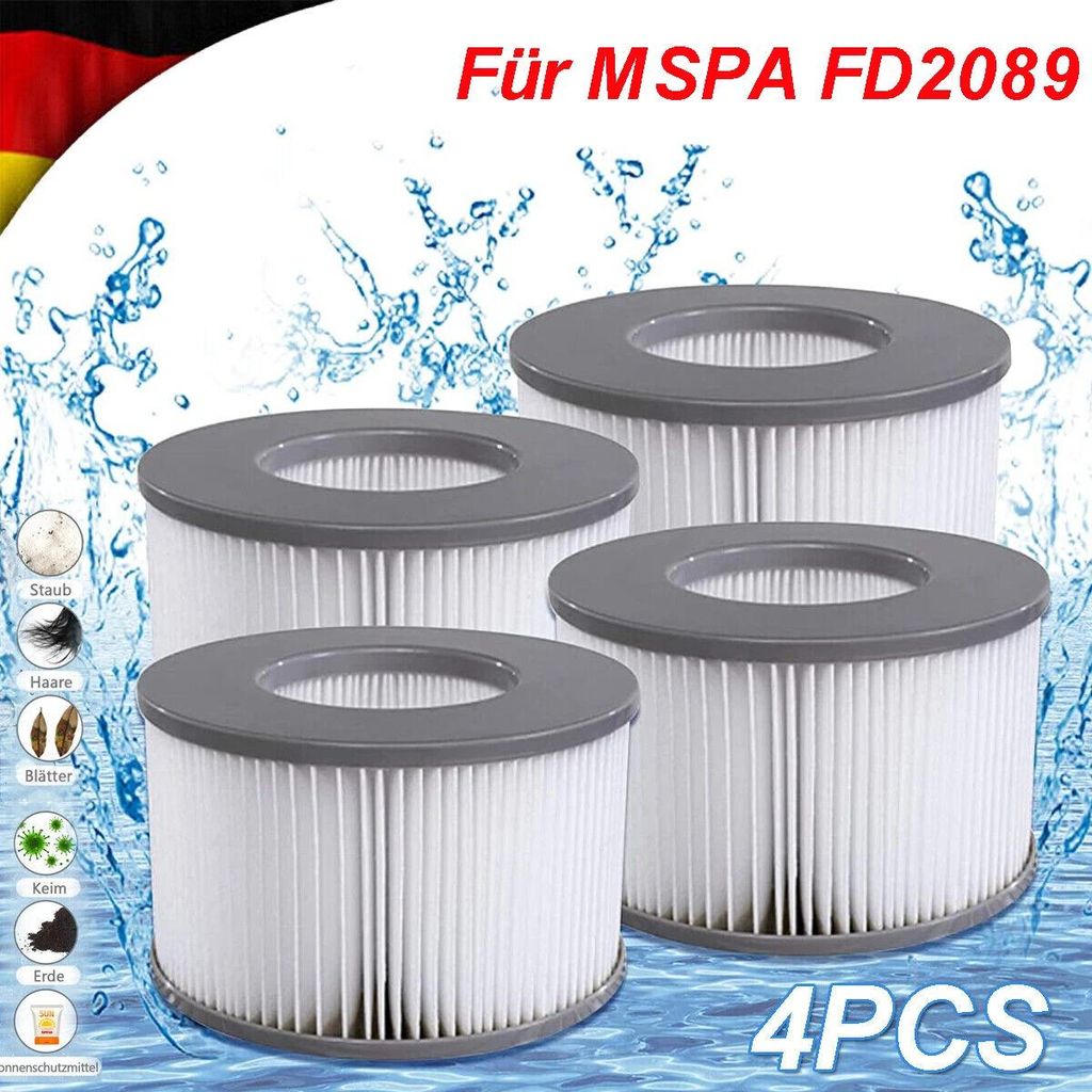4 ks filtrů do vířivky pro MSpa, nafukovací bazény, Obrázek produktu 