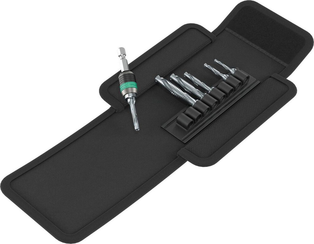 Wera 05104751001 Tap 7-piece metric Right hand cutting DIN ISO 1173, DIN 3126 HSS 1 Set