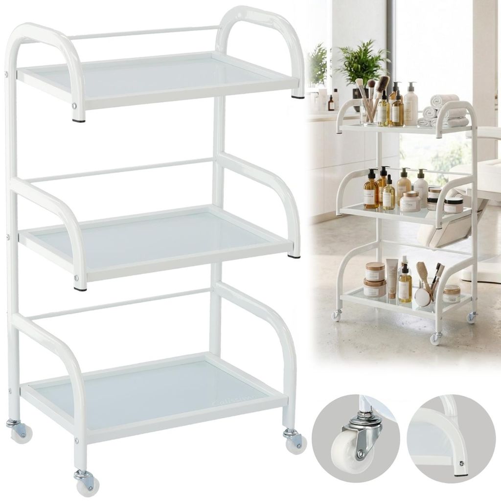 Assistant coiffeur chariot table roulante pour la Image du produit 