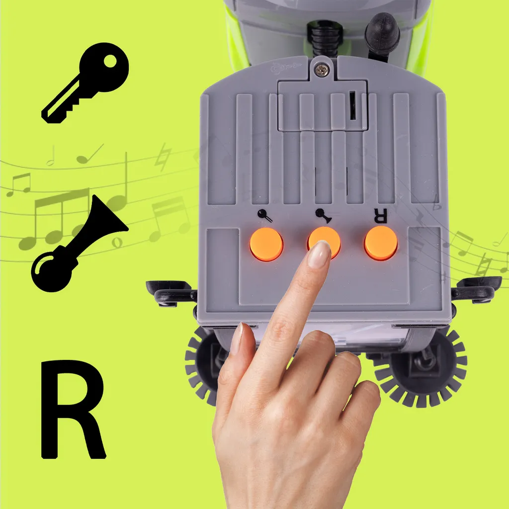 Regalo Top: Spazzatrice Stradale MalPlay Luci e Suoni - Un Must! - 8