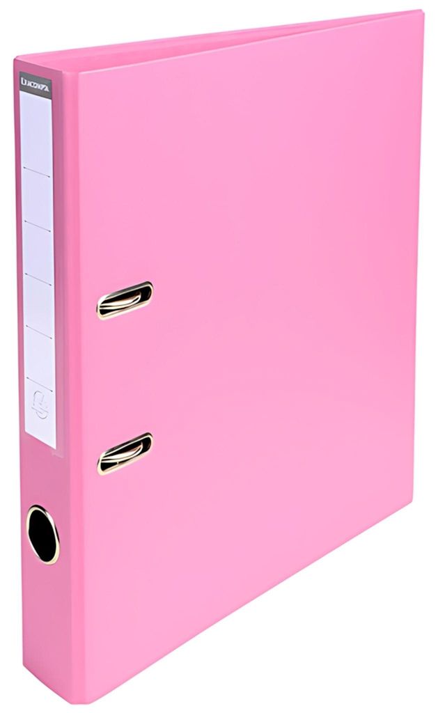 Exacompta 53555E Ordner A4 Premium 50mm Rosa Produktbild 