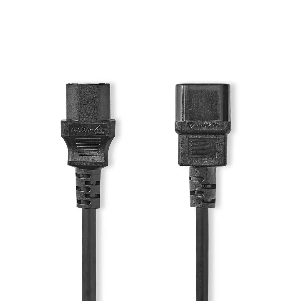 Prolunga PDU IEC C13-C14 3m 10A Nichelata - Soluzione Rack Professionale