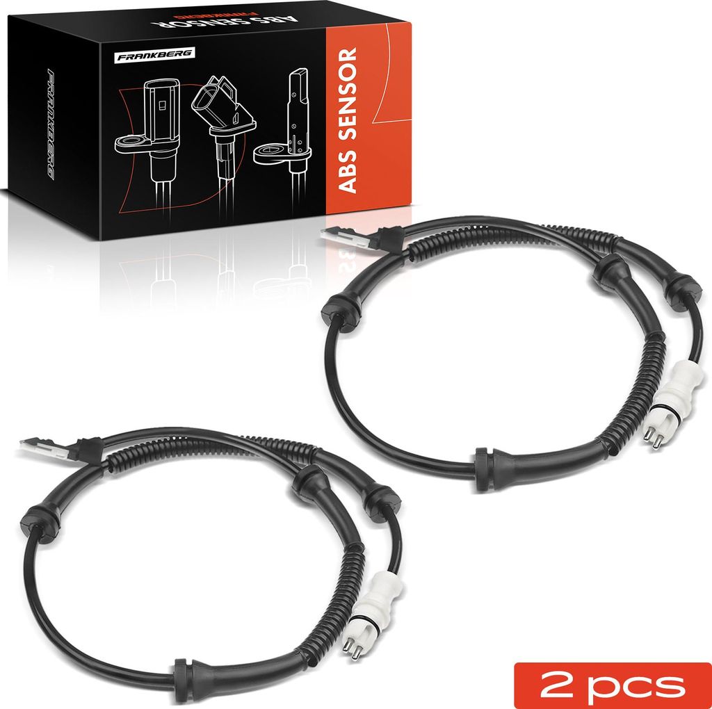 Frankberg 2x ABS Sensor Vorne für Nissan Primastar Bus Kasten Opel Vivaro A Combi Renault Trafic II