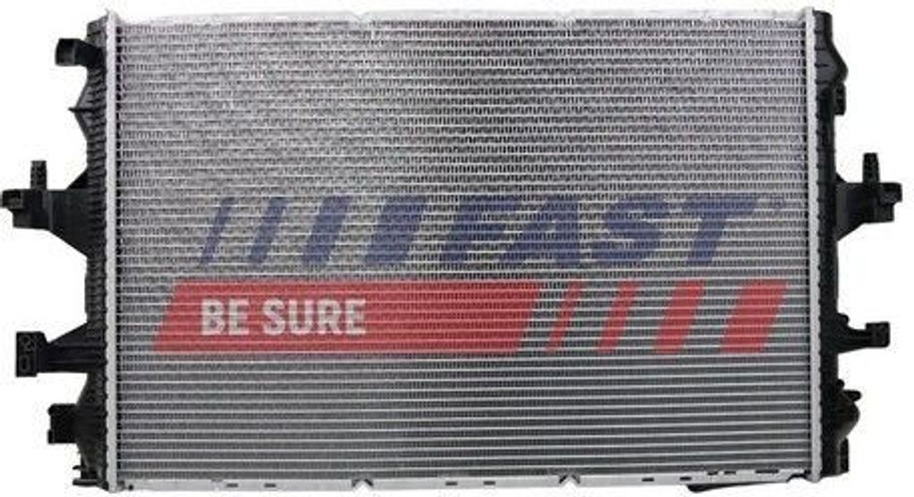 FAST FT55017 Kühler Wasserkühler Motorkühler für VW Transporter V Bus (7HB, 7HJ, 7EB, 7EJ, 7EF, 7EG, 7HF, 7EC) Multivan V Transporter V Kastenw...