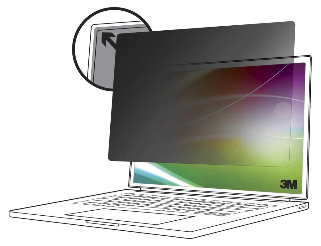 3M BPNAP006 Štít soukromí macBook Air 13 M2 s jasným Obrázek produktu 