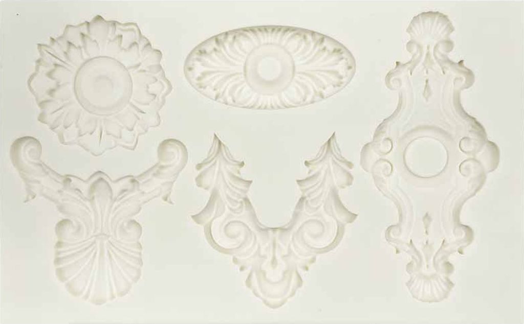 PENTART SILIKONFORM Mold Abformen Gießen Mould, Barock